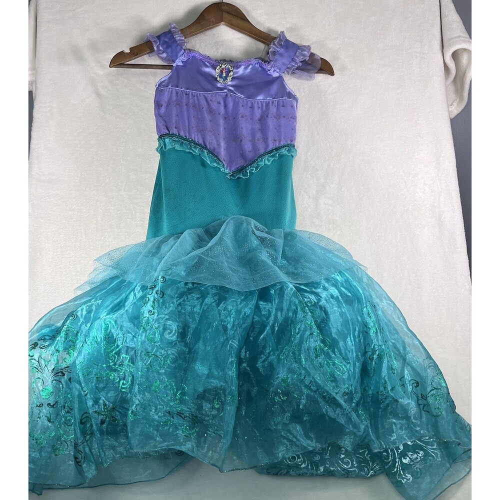 Disney Princess Ariel The Little Mermaid Dress Costume Toddler Size XS/3T /4T